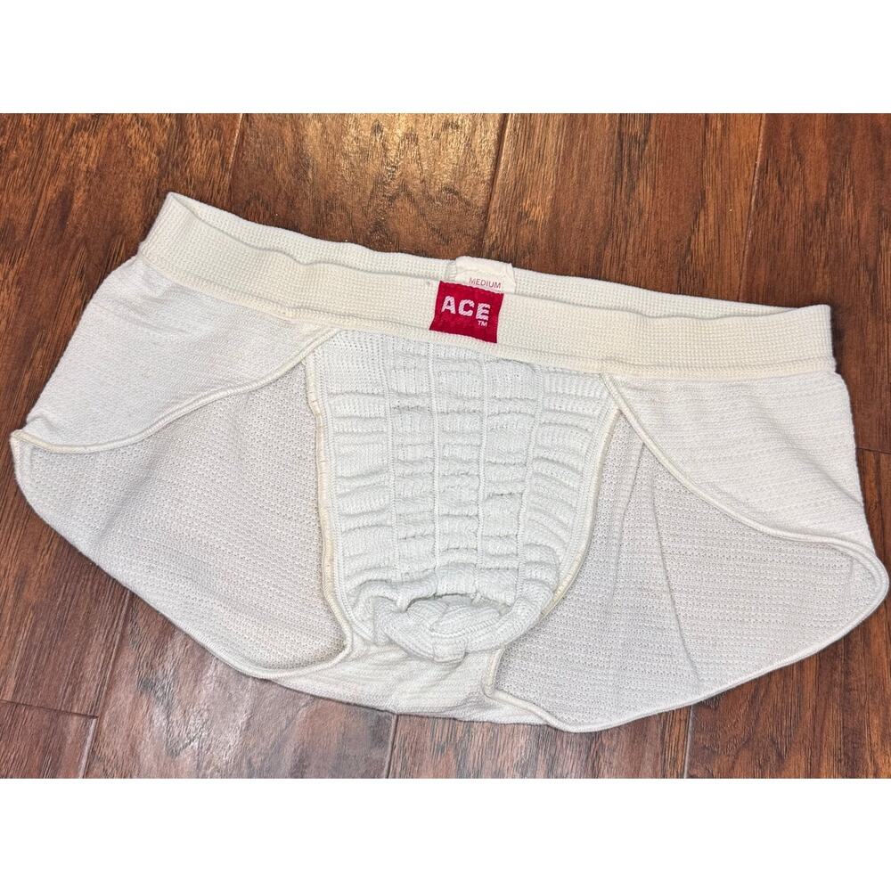 Vintage Ace Athletic Jock Supporter 7331 1981 Size M 32.5-38 Unibody Design RARE